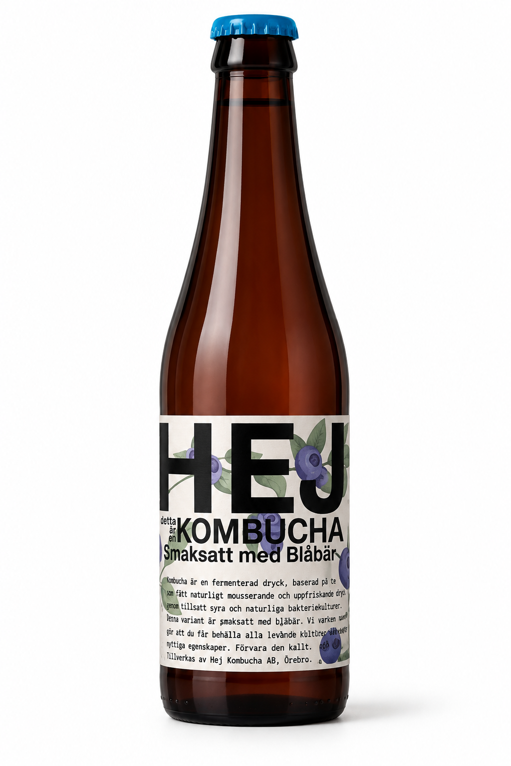 Hej Kombucha Blåbär