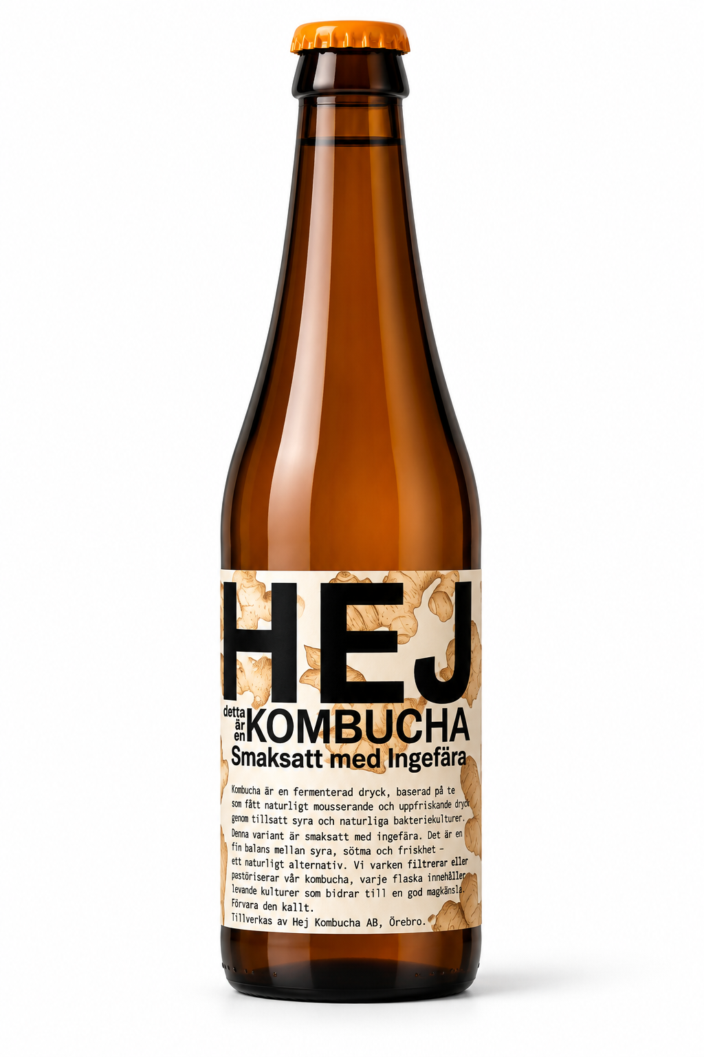 Hej Kombucha Ingefära