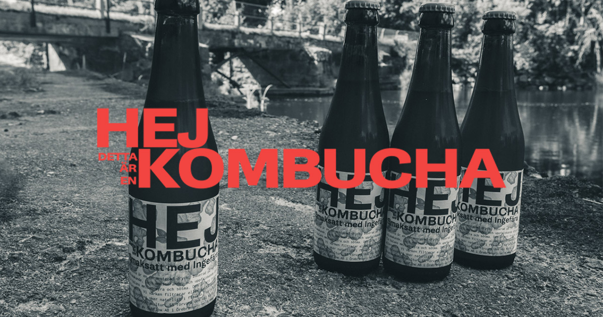 Välkommen till nya Hej Kombucha